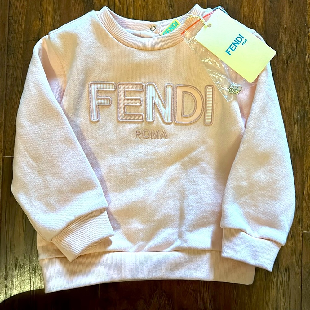 Fendi infant sweatshirt 12 months